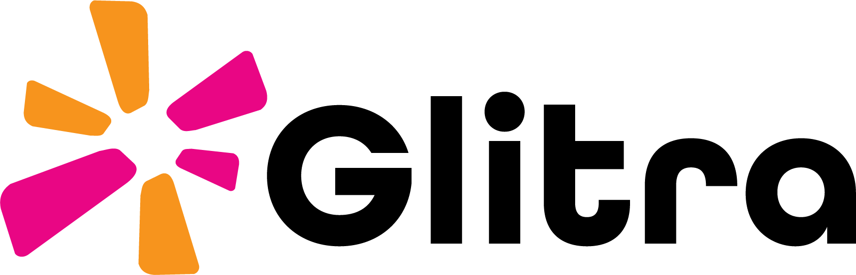 Glitra logo sort
